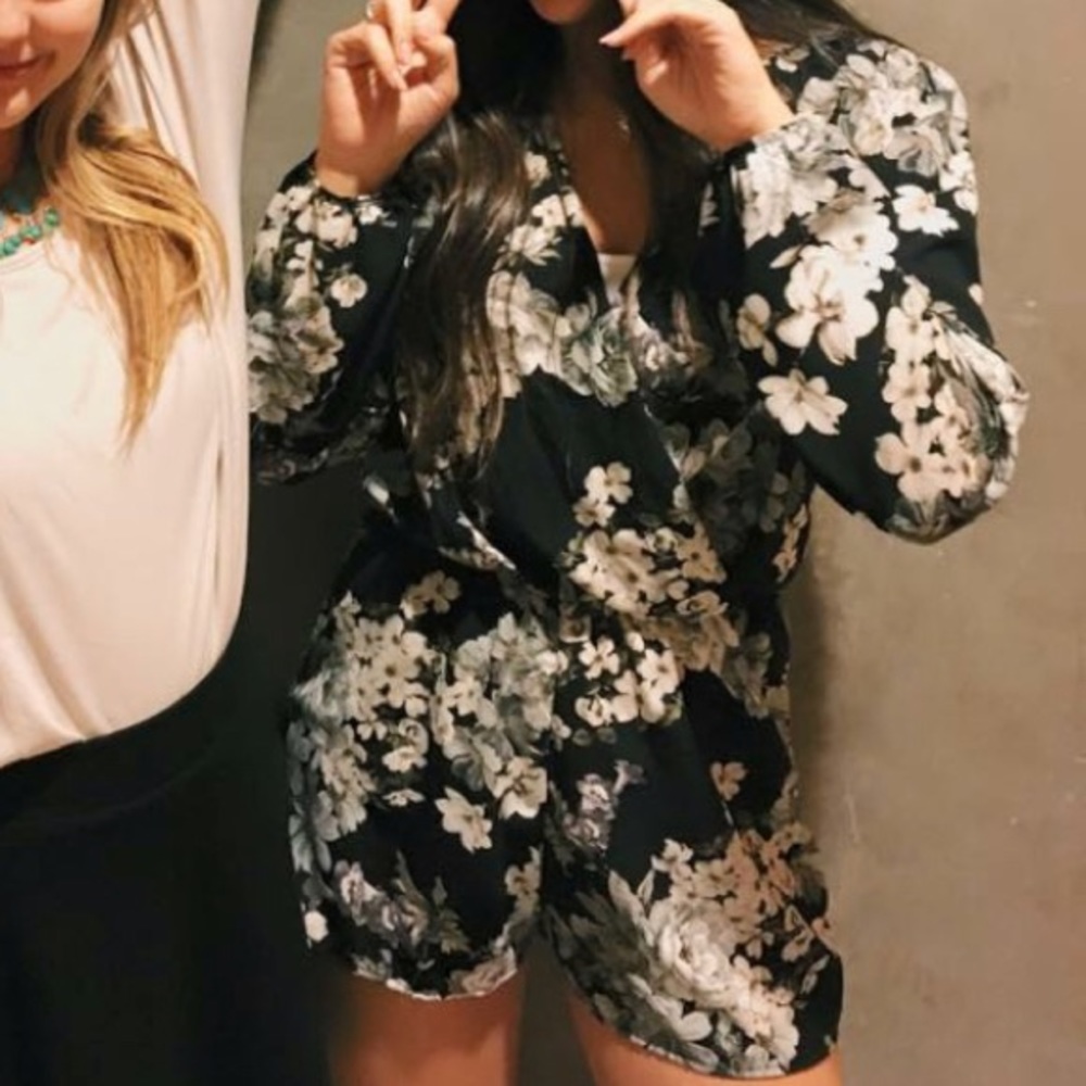 Floral romper